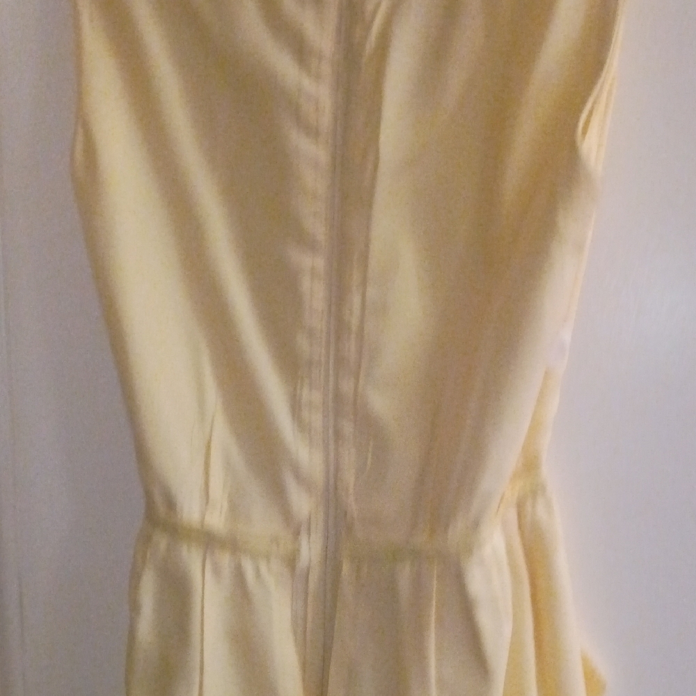 Adele Martin Vintage  Original Cream Sleeveless Dress - Picture 12 of 12
